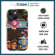 LV Hollywood phone case cute cartoon monogram brown luxury shockproof