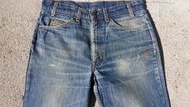 西方不敗絕版美國製原版80年代Levi's 517 20517-0217經典靴型牛仔褲超屌貓紋Levis鎖鍊車W34