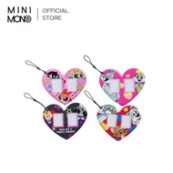 Mini mono Cartoon Character Keychain Size 10.7x9.5 Cm. Comes With A Photo Or Card Slot. Use To Decor