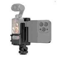 Multi-functional Camera Mount Bracket with Phone Holder 3 Cold Shoe Mount Tripod Phone Mount Replace
