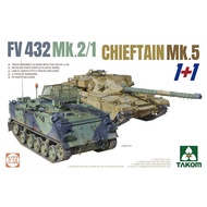 1/72 TAKOM FV432 MK 2/1 and CHIEFTAIN MK.5 ( 1+1)