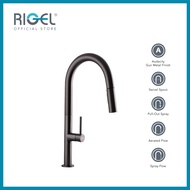 RIGEL Gunmetal Kitchen Pull-out Faucet Mixer Tap MXK1141P (GUN)