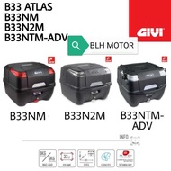 100% ORIGINAL}  GIVI BOX B33NM / B33N2M / B33NTM-ADV ATLAS BASE PLATE MP60N GIVI BOX B32 B32N PETAK SILVER BLACK RED REFLECTOR