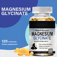 Magnesium Glycine Capsules Supplement Helps with Sleep, Promotes Bone Health