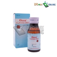 OZEN SYRUP 60ML/CETIRIZINE/ALERGI/GATAL/PILEK ANAK