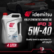 Idemitsu IFD3 IFG5 IFD7 IFG7 Fully Synthetic Engine Oil 0W20 5W30 5W40 Minyak Hitam Engine