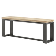 [特價]奧迪斯實木椅凳-原木色-120cm