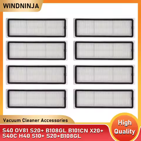 HEPA Filter For Xiaomi S40 OV81 S20+ B108GL B101CN X20+ S40C H40 S10+ X10+ X10 Robot Vacuum Cleaner 