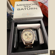 นาฬิกา Omega x swatch Mission to Saturn ของแท้ พิเศษแถมฟิล์มกันรอยfocus