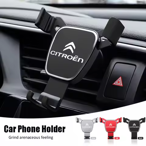 ABS Car Phone Holder 360 Rotation Gravity Auto Grip Bracket For Citroen C8 DS3 C6 C3 Vts C4 Saxo C4L
