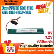 6V 7.2V 650mAh For Mitutoyo Roughness SJ-301 310 12BAA688 SJ210 SJ201 410 400 Measuring Instrument B