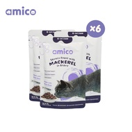 Amico Wet Cat Food Mackerel & Chicken in Gravy - All Breeds and Ages (85g x 6pcs)