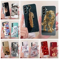 For Samsung Galaxy A56 5G Case SM-A566B Cool Leopard Tiger Painted Soft Slim Phone Case For Samsung 