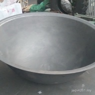 Thickened Big Printed Wok Iron Pan Old-fashioned Big Pot Casting Traditional Pot Iron Pot Stew Pot B