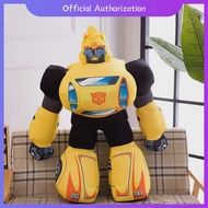 new 35-100CM Transformers Autobots Optimus Prime Megatron Bumblebee Plush Toy Cartoon Stuffed Doll C