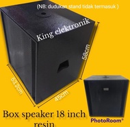 BOX SPEAKER 18 INCH RESIN (harga satuan)