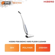 Hizero Bionic Hard Floor Cleaner F500 Polymer Cleaning Roller 38W Lithium-Ion Battery 2150mAh White 