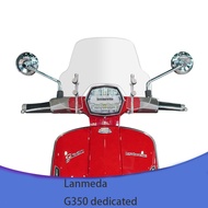 Suitable for modifying the windshield of LAMBRETTA G350 with Lanmeda G350, including the front winds