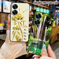 Realme C55 case printed with the image of peace of mind, peace and water