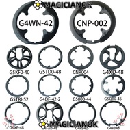 MAGICIANOK Universal Crank Cover 42T Protective Cover Chainring Crank Set Chain Wheel Guard