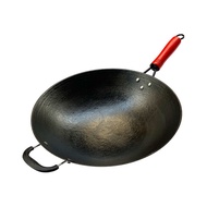 New Old-Fashioned Frying Pan Old Cast Iron Pan for Gas Range Iron Pan Uncoated Flat Iron Pan Non-Stick Pan Cover/Cookware Pots Series / Nonstick Pot / Pan