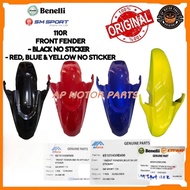 100% ORIGINAL SM SPORT 110R FRONT FENDER BLACK BLUE RED YELLOW NO STICKER 65101H39B100 65101H39E4/F9