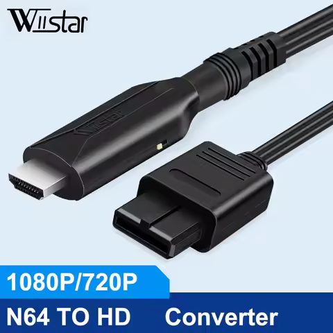 N64 to HDMI-compatible cable Converter Adapter,for Nintend 64 & Super SNES and NGC,Digital Cable,Res