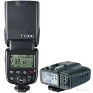 FLASH GODOX TT600 + TRIGGER X1T O TTL FLASH GODOX TRIGGER FOR OLYMPUS - BHADRIKASTORE4