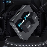 QINMEI Copy Paste Keypad, Acrylic Mini Custom Mini 2 Key Keypad, Keypad Accessories Red Switch Mecha