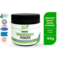 LOVE EARTH Organic WHEATGRASS POWDER 185G