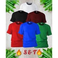 New arrival SOLID (KOSONG) Baju t-shirt short sleevS multi colour  PREMIAM QUALITY kosong  dewasa  Murah T-SHIRT  unisex