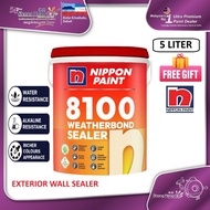 5L Nippon Paint 8100 Weatherbond Sealer (Wall Sealer | Undercoat)