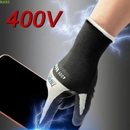 BUCKS Electrical Insulating Gloves, Touch Screen Withstanding Voltage 400V/500V Anti-Electricity Glo