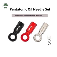 [EKP] Bike Oil  Insert Banjo Fitting Bike Hydraulic Brake Hose Banjo Fitting Olive Connector For SLX