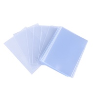 50pcsset Transparent Color card sleeves card protector holder for mtg yugioh pokemon cards board ga