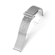 ✕ 20mm 22mm Metal Thicker Mesh Watch Band for Omega 007 HEIMDALLR Seamaster Luxury Bracelet Brushed