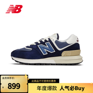 NEW BALANCE NB官方男鞋女鞋574LG系列拼接运动百搭休闲鞋 藏青色 U574LGBB 40(脚长25cm)