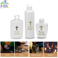 【B&H】 2/3Pcs Creative Jesus Cross Pattern Holy Water Bottle Sturdy Portable Durable Prime Church Hol