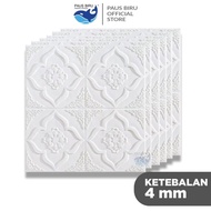 Baru Paus Biru - Wallpaper 3D Foam / Wallpaper Dinding 3D Motif Foam
