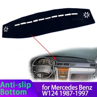 For Mercedes Benz E Class W124 E 250 420 200 300 1987-1997 Dashboard Mat Dashmat Cover Pad Sunshade 