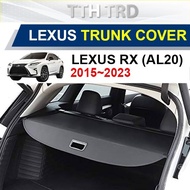 HC CARGO Lexus RX 2015 - 2023 AL20 Leather Retractable Trunk Cover Rear Cargo Boot Shade Curtain Acc