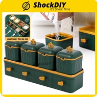 Container Salt Pepper Container Cajun Seasoning Spice Rack Seasoning Box Kitchen Storage Seasoning B