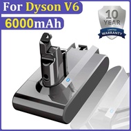 21.6V 6000Mah Vacuum Cleaner Rechargeable Battery For Original Dyson V6 Battery Dc58 Dc59 Sv03 Sv05