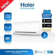 [NEW] [Free 1st 10ft Installation NCR] Haier HSU-30PSV32 3.0 HP Clean Cool Pro Inverter Split Type Aircon with Self Clean &amp; Hyper PCB - Updated 2024 Model ( NCR Delivery only)