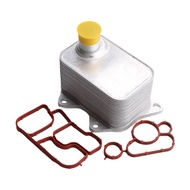 06J117021J EA888 Aluminium Engine Oil Radiator Cooler Golf MK6 A4 Q3 Q5 06J 117 021 J
