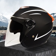 Helmet motor motorcycle helmet double visor open face Half Helmet with Double Lens Motor Helmet Racing Helmet 摩托车头盔