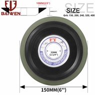 BAI WEN 4 "5" 6 "PDX แผ่นจานเจียรนูนเพชร100มม./125มม./150มม. จานเจียรใบหินขัดทำมุมสำหรับเครื่องมือหั