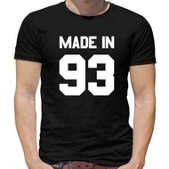 Made In Birthday 93 Mens T-Shirt 1993 27 27Th Birthday Birth Year -Age