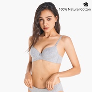 30 Degrees Natural Cotton Wired Bra - Cup B