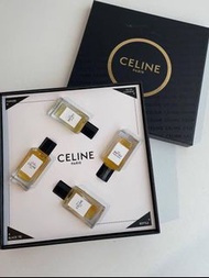 CELINE 香水四件套裝 Set 4 x 10ml Parade 彰顯 Eau de California 加州 Reptile  不羈 Black Tie 禮服